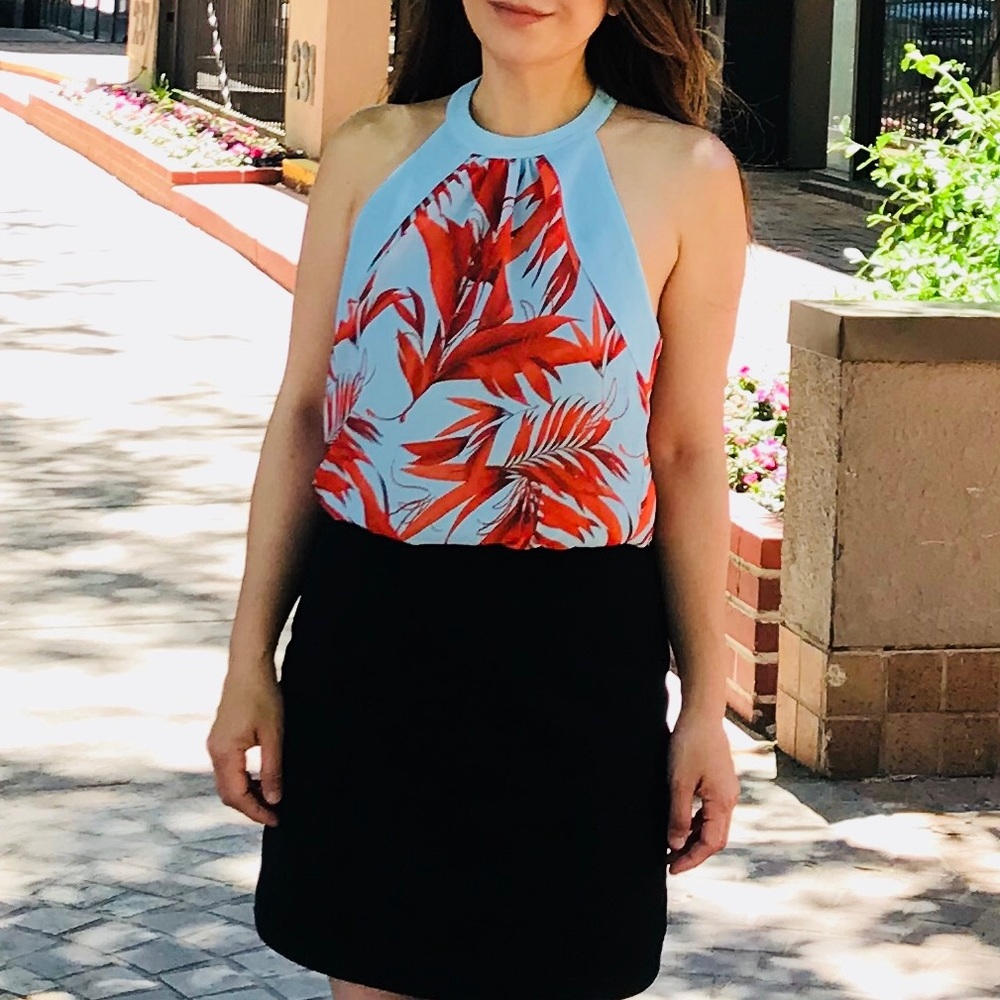 H&M Sleeveless Chiffon Top